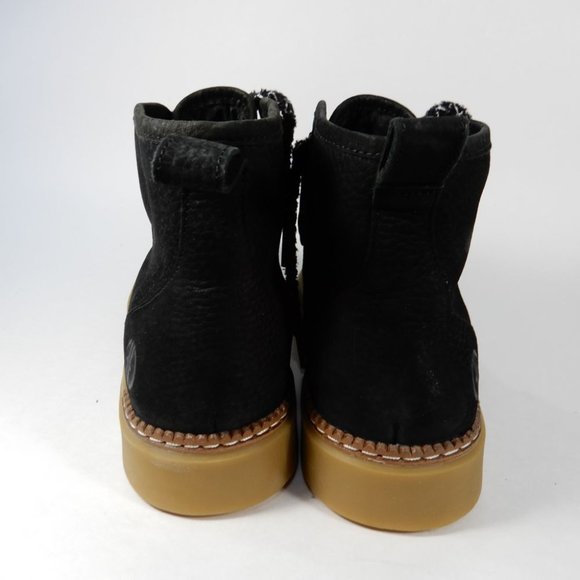 COLE HAAN Summit Chukka Bootie Boots Size 8.5 Black Leather Comfort NEW $150 - Picture 4 of 11